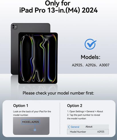 لوحة مفاتيح AUSDOM iPad Pro 12.9: حافظة لوحة مفاتيح بلوتوث مغناطيسية عائمة على الطراز السحري مع لوحة تتبع ذكية، لوحة مفاتيح لاسلكية بإضاءة خلفية قابلة لإعادة الشحن لجهاز iPad Pro 12.9 بوصة (الجيل السادس والخامس والرابع والثالث) in Kuwait