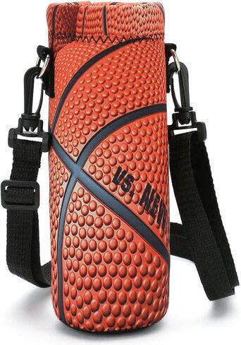 icolor 750ml Water Bottle Carrier Bag Holder Sleeve w/Adjustable Shoulder strap,24oz Sling Bottle Bag Case Pouch Cover,Fits Bottle Diameter less 3.14" in Saudi Arabia
