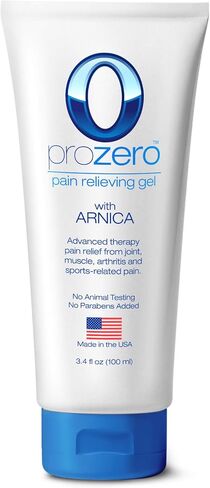 ProZero, Pain Relieving Gel with Arnica - for Muscle Aches, Arthritis Pain, Joint Pain Relief & Recovery, 3.4 Oz Tube (1) in Saudi Arabia