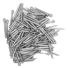 3 x 25mm Cotter Pins Clip Key Fastners, 304 Stainless Steel, 100Pcs