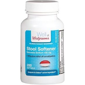 Walgreens Stool Softener Softgels 200 ea