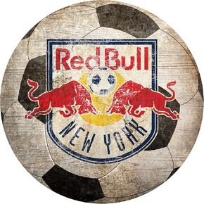 New York City Red Bulls 12" Soccer Ball Shaped Sign