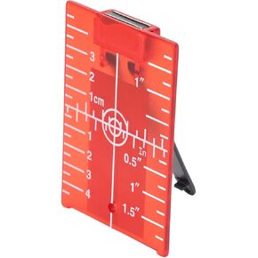 Eujgoov Target Magnetic Floor Target Card Plate with Stand Measuring and Layout Tools (Red), Eujgoov9zg8puybmw-12