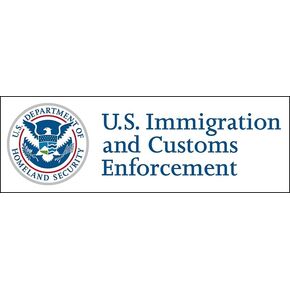 US Immigration and Customs Enforcement Bumper Sticker (Homeland Security Logo Insignia Vinyl Decal for car Truck or Van (3 x 9 inch)