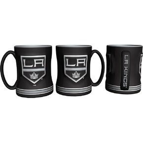 Los Angeles Kings Coffee Mug - 14oz Sculpted Relief