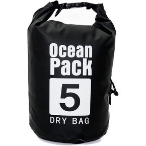 YDYJKI Floating Waterproof Dry Bag for Travel 5L/10L/20L/30L, Roll Top Sack Keeps Gear Dry for Kayaking, Rafting, Boating, Swimming, Camping, Hiking, Beach, Fishing (Orange, 30L)