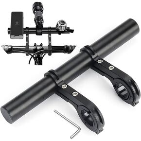 Bicycle Handlebar Extender,7.9'' Multifunctional Aluminum Alloy Extension Mount for Bicycle Accessories