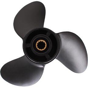 Boat Engine 7.8x9 369-B64518-1 369B645181 369B645181M Prop Propeller for Tohatsu for Nissan Outboard Motor 4HP 5HP 6HP / 48-812951A02 for Mercury Mariner / 0766542 766542 for Evinrude Johnson OMC BRP