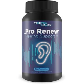 Pro Renew Hearing Support - Contains Vitamin D & Antioxidants to Support Inner & Middle Ear Health - Promote Improved Circulation - Advanced Hearing Formula for Healthy Hearing