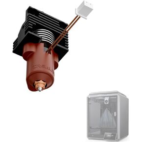 Creality Upgraded K1 Series Ceramic Heating Block Kit—Quick-swap Nozzle Kit, High Thermal Conductivity, 300°C High Temperature Resistance, 3D Printer Accessories for K1/K1 Max/K1C