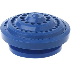 HomeSoGood Drill Bit Storage Holder Case 1-13mm Drill Bit Storage Box Round Shape Organizer Stand Household Rotatable Drill Rack(Blue)