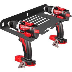 Drill Charging Station, Drill Holder Wall Mount, Power Tool Organizer, Tools Holder Garage Organization and Storage (Power Tool is not included)…
