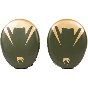 Venum Pro Boxing Big Punch Mitts (Pair) - Khaki/Gold, Large