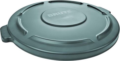 Rubbermaid Commercial FG265400GRAY BRUTE Heavy-Duty Round Waste/Utility Container, 55-gallon Lid ONLY, Gray in Saudi Arabia