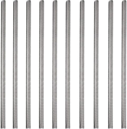 M5x120 Fully Threaded Rod Fasteners 304 Stainless Steel Threaded Rod for Screw into Threaded Nuts - 6pcs in Kuwait