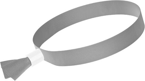 100 Pack Cloth Event Wristband,Color Wristbands Without Logo Resistant, Suitable for Lightweight Concert Wrist Strap for Activities, Parties (Color : White) in Saudi Arabia