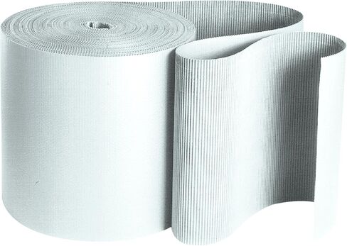 BOX USA BSF36W Single Face Corrugated Roll, 36" x 250', White in Saudi Arabia
