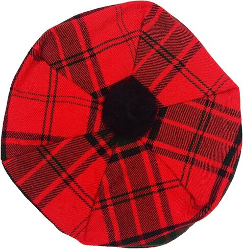Scottish hat Traditional Tam o' Shatner Tammy Hat Made up of Tartan Acrylic Wool in Saudi Arabia