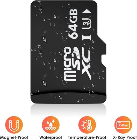 OMBAR 128GB Class 10, U3 Micro SD Card for Dash Cam in Kuwait