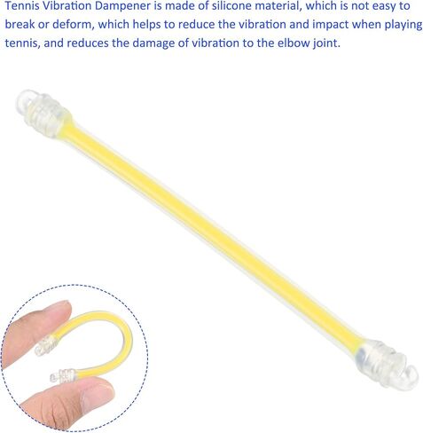 Tennis Dampener - Shock Absorber, Silicone Racquet String Damping, Apply to Tennis Racket in Kuwait