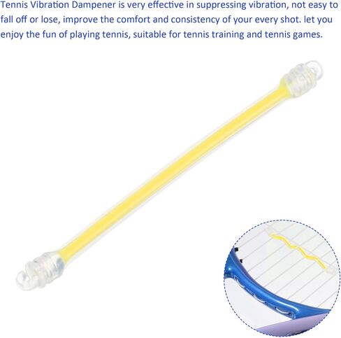 Tennis Dampener - Shock Absorber, Silicone Racquet String Damping, Apply to Tennis Racket in Kuwait