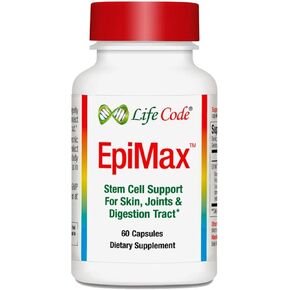 Life Code EpiMax Stem Cell Supplement with Egg Shell Membrane Collagen, N-Acetyl Glucosamine, Hyaluronic Acid Promotes Rejuvenation of Skin, Joints, Digestive Tract...