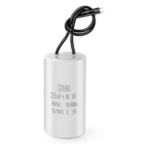 Cbb60 Capacitor 25Uf 50/60Hz 450V Ac Motor Run Sh Capacitor for Air Compressor Water Pump Motor