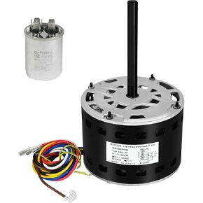 محرك منفاخ 5KCP39GGZ183S، 1/3 حصان 115 فولت، محرك منفاخ الفرن HC41AE117، 1075 دورة في الدقيقة، 5.2 أمبير، 60 هرتز متوافق مع الناقل HC41SE122A، HC41AE117A وGE Genteq in Kuwait