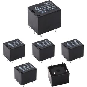 Tnisesm/6 قطعة تيار مستمر 5 فولت لفائف SPDT PCB التتابع 5 دبابيس مرحل الطاقة الصغيرة T73-5P-5V-BK in Kuwait