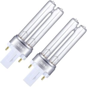 LB4000 Replacement Bulb,LB4000 UV-C Bulb Compatible with Germ Guardian Models LB4000 AC4300BPTCA AC4825, AC4850 AC4850PT AC4900, AC4900CA AC5300B AC5350B AC5350W Air Purifier(2 Pack)
