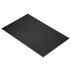 MECCANIXITY ABS Engraving Double Color Sheet 7x11inch White/Black for Badge, Sign, DIY Carving Pack of 12