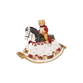 Villeroy and Boch – Christmas Toys Rocking Horse, Porcelain Candle Holder