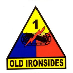 1st Armored Division Decal Sticker