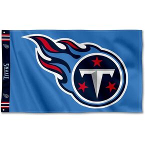 WinCraft Tennessee Titans Printed Header 3x5 Foot Banner Flag