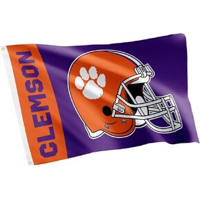 Desert Cactus Clemson University Flag Tigers Flag Banners 100% Polyester Indoor Outdoor 3x5 feet Flags (Style R)