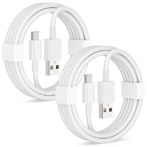 Carplay Cable Car Charger Cord for iPhone 15/16 Pro/Max/Plus, for Apples iPad, Pixel, Galaxy, Android Phones, USB A to USB C Cable 3FT Fast Charging & Syncing Car Adapter Accessories 2Pack