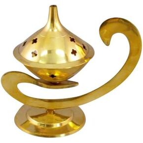 Brass Aladdin Style Charcoal/Cone Burner