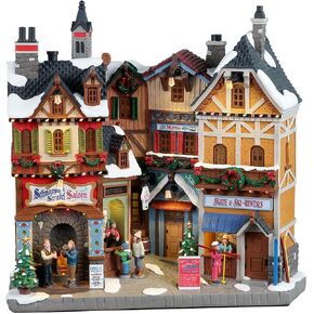 Lemax 25869 Vail Village Facade: Alpine Winter Shops