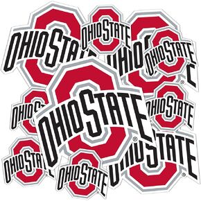 Desert Cactus The Ohio State University OSU Buckeyes Stickers Vinyl Decals Laptop Water Bottle Car Scrapbook 11.38x8.98 Sheet T3 (Type 3-2)