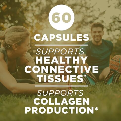 مكمل AdvoCare Flex للأحماض الأمينية والكولاجين - يدعم صحة المفاصل والبشرة والعظام * - يحتوي على L-Glycine وL-Histidine وL-Leucine والمزيد - 60 كبسولة in Kuwait