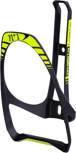 N+1 Carbon Fiber Lightweight Bike Water Bottle Holder- Bicycle Bottle Cage with Integrated Tire Levers and Steel Bolts for MTB, Road Bikes, and Mountain Bikes in Kuwait
