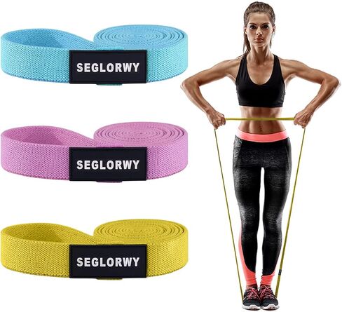Resistance Bands for Women Men, Exercise Bands for Working Out, Fabric Body Fitness Workout Bands Pull up Assistance Bands in Saudi Arabia
