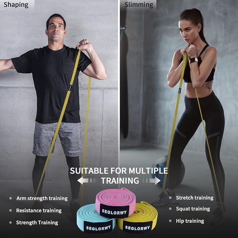 Resistance Bands for Women Men, Exercise Bands for Working Out, Fabric Body Fitness Workout Bands Pull up Assistance Bands in Saudi Arabia