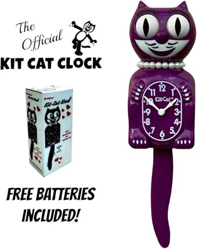 Kit Cat Klock Pink Satin Wall Clock in Saudi Arabia