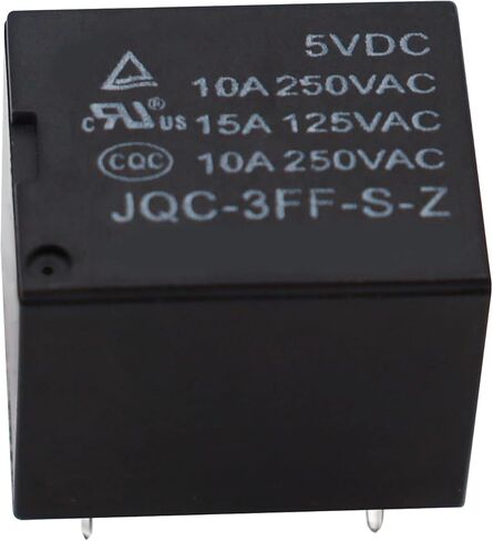 Tnisesm/6 قطعة تيار مستمر 5 فولت لفائف SPDT PCB التتابع 5 دبابيس مرحل الطاقة الصغيرة T73-5P-5V-BK in Kuwait