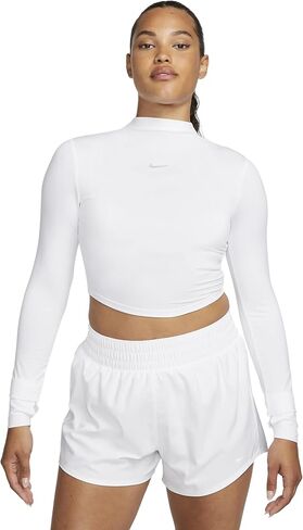 Nike Dri-FIT One Luxe Women's Long-Sleeve Cropped Top in Saudi Arabia