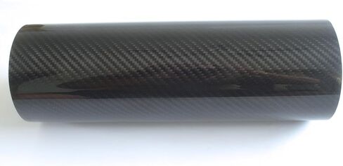 Real Carbon Fiber Hose Straight Carbon Fiber Pipe OD 3.5",Length 11.8",1.3mm Wall Thickness in Saudi Arabia