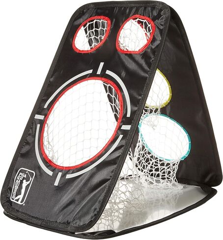 شبكة تقطيع ممارسة الجولف PGA TOUR، مزدوجة الجوانب، متعددة الأهداف، قابلة للطي، مساعد تدريب الجولف، كافيار، مقاس واحد in Kuwait