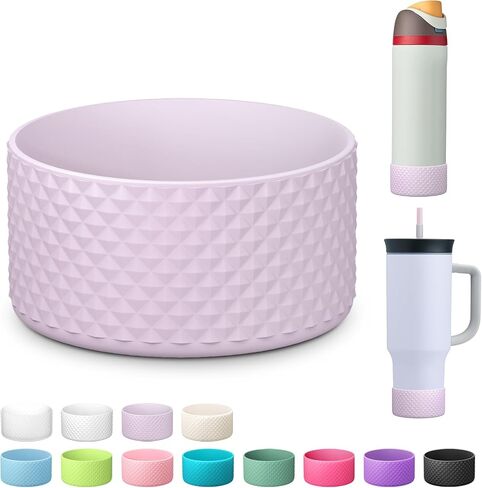Silicone Boot for Owala Water Bottle 24 oz 32 oz 40 oz, Anti-Slip Protective Sleeve for FreeSip/Twist/Flip Stainless Steel Water Bottles Accessories in Saudi Arabia