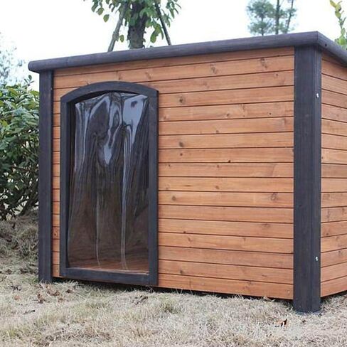 شرائط أبواب بلاستيكية مقاس 8 × 12 بوصة، ستارة شرائط باب من الفينيل بسُمك 0.08 بوصة، ستارة باب بلاستيكية ناعمة للمشي في أبواب الدخول التجارية الباردة، باب دخول بيت الكلب والقطط DIY in Kuwait